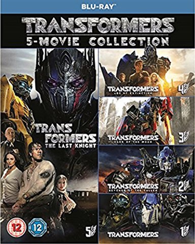 Transformers 1 5 Movie Collection 12 CeX UK Buy Sell